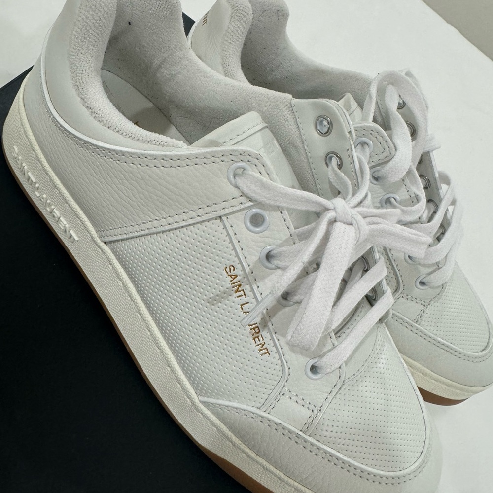 Saint Laurent White Sneakers